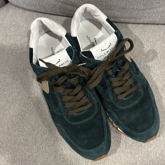 Voile Blanche JULIA SUEDE DARK GREEN - Picture 2 of 8